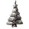 Pendant Lead-Free Zinc Alloy Jewelry Findings, 18x29mm hole=1mm, Sold per pkg of 400