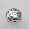 Jewelry findings, CCB plastic Beads, Drum 27x21x15mm hole=3mm, Sold by Bag