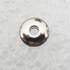 Jewelry findings, CCB plastic Beads, Holloe Flat Round 6x6x2mm hole=2mm, Sold by Bag