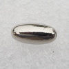 Jewelry findings, CCB plastic Beads, Oval 12x6mm hole=1mm, Sold by Bag