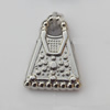 Jewelry findings, CCB plastic Pendants, Handbag 13x16mm, Sold by Bag