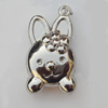 Jewelry findings, CCB plastic Pendants, Animal Head 19x33mm, Sold by Bag