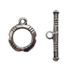Clasp, Zinc alloy Jewelry Finding, Lead-Free, 12x14mm 21x2mm, Sold by KG