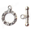 Clasp, Zinc alloy Jewelry Finding, Lead-Free, 14x19mm 8x19mm, Sold by KG