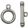 Clasp, Zinc alloy Jewelry Finding, Lead-Free, 16x12mm 20x6mm Sold by KG
