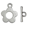 Clasp, Zinc alloy Jewelry Finding, Lead-Free, 16x20mm 2x16mm, Sold by KG
