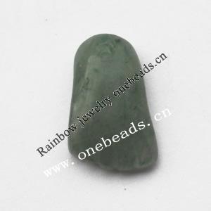 hand-carved gemstone Beads, 10x17mm Sold by Bag