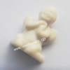 hand-carved gemstone Beads, Angel 65x45x27mm Sold by Bag