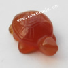hand-carved Agate Beads, Animal 16x25x10mm Sold by Bag