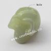 Hand-carved Jade Beads, Skeleton 22x15x16mm Sold by Bag