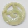 Hand-carved Jade Pendant/Drop, 41x3mm Sold by Bag