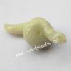 Hand-carved Jade Beads, Snake 17x12x36mm Sold by Bag