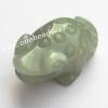 Hand-carved Jade Pendant/Drop, Animal 48x28x24mm Sold by Bag