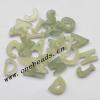 Hand-carved Jade Beads, Mix color Mix size 4-9mm Sold by Bag