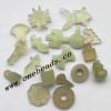 Hand-carved Jade Beads, Mix color Mix size 5-13mm Sold by Bag
