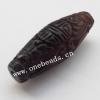 Hand-carved Jade Beads, Drum 50x18mm Sold by Bag