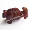 Hand-carved Jade Beads, Animal 31x51x17mm Sold by Bag