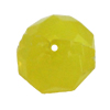 Imitate Jade Painted Acrylic Beads, Polygon 10mm, Sold by Bag