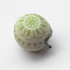 Washed Acrylic Beads, Round 10mm, Sold by Bag