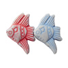 Washed Acrylic Beads, Fish 16x11mm, Sold by Bag