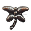 Dragonfly Lead-Free Zinc Alloy Jewelry Findings，6x8.2mm, Sold per pkg of 2000