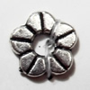 Flower Lead-Free Zinc Alloy Jewelry Findings, 10mm hole=3mm,, Sold per pkg of 1500