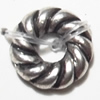 Donut Lead-Free Zinc Alloy Jewelry Findings, 8mm hole=2.5mm,, Sold per pkg of 2000