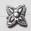 Cross Lead-Free Zinc Alloy Jewelry Findings, 9mm hole=1mm,, Sold per pkg of 2000