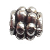 Lead-free Zinc Alloy Jewelry Findings, Helix 4x4mm hole=1.5mm Sold per pkg of 5000