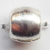 Lead-free Zinc Alloy Jewelry Findings, Drum 5x6mm hole=2mm Sold per pkg of 1500