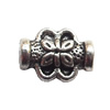 Lead-free Zinc Alloy Jewelry Findings, Carved 8x6mm hole=1mm Sold per pkg of 2000