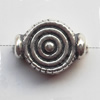 Lead-free Zinc Alloy Jewelry Findings, Twist 10x8mm hole=1mm Sold per pkg of 1500