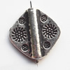 Lead-free Zinc Alloy Jewelry Findings, Twist 14x14mm hole=1mm Sold per pkg of 700