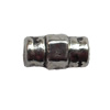 Lead-free Zinc Alloy Jewelry Findings, Tube 6x3mm hole=1mm Sold per pkg of 4000