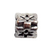 Lead-free Zinc Alloy Jewelry Findings, Triangle 5x6mm hole=2mm Sold per pkg of 2000