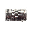 Lead-free Zinc Alloy Jewelry Findings, Tube 7x4mm hole=2mm Sold per pkg of 3000