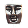Lead-free Zinc Alloy Jewelry Findings, Trapezium 10x12mm hole=1mm Sold per pkg of 500