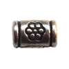 Lead-free Zinc Alloy Jewelry Findings, Tube 5x3mm hole=1mm Sold per pkg of 5000