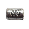 Lead-free Zinc Alloy Jewelry Findings, Tube 5x3mm hole=1mm Sold per pkg of 4000