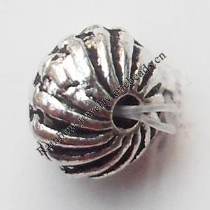Lead-free Zinc Alloy Jewelry Findings, 4x6mm hole=1mm Sold per pkg of 2000