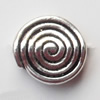 Lead-free Zinc Alloy Jewelry Findings, Twist 10x11mm hole=1mm Sold per pkg of 700