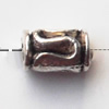 Lead-free Zinc Alloy Jewelry Findings, Tube 3x5mm hole=1mm Sold per pkg of 4000
