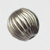 Jewelry findings, CCB plastic beads, Fluted Round 12mm, Sold By Bag