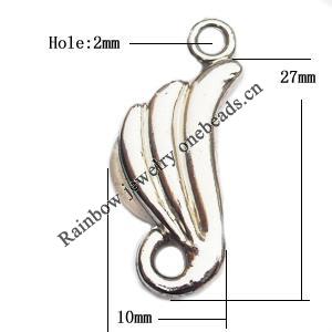 Jewelry findings, CCB plastic Connector, 10x27mm, Sold By Bag