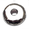 Jewelry findings, CCB plastic Beads, Flat Round 34mm, Sold By Bag