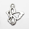 Jewelry findings, CCB plastic Pendant, Butterfly 16x22mm, Sold By Bag