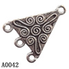Connector Lead-Free Zinc Alloy Jewelry Findings 22x15mm hole=1mm Sold per pkg of 500
