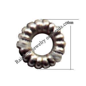 Connector Lead-Free Zinc Alloy Jewelry Findings 4mm hole=1.2mm Sold per pkg of 10000
