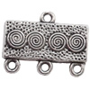 Connector Lead-Free Zinc Alloy Jewelry Findings 23x18mm hole=1.5mm Sold per pkg of 200