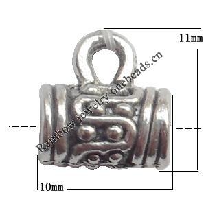 Connector Lead-Free Zinc Alloy Jewelry Findings 10x11mm hole=2mm Sold by KG